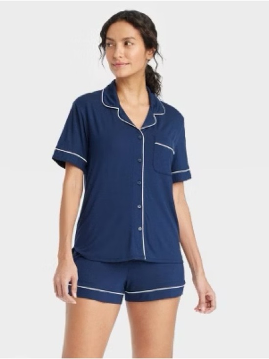 Auden Other - AUDEN cloudknit short sleeve sleep top